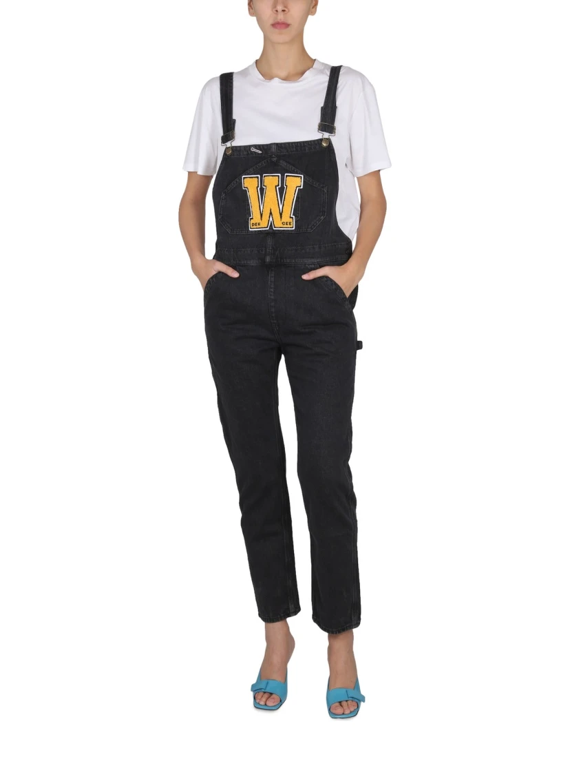 DUNGAREES WITH LOGO