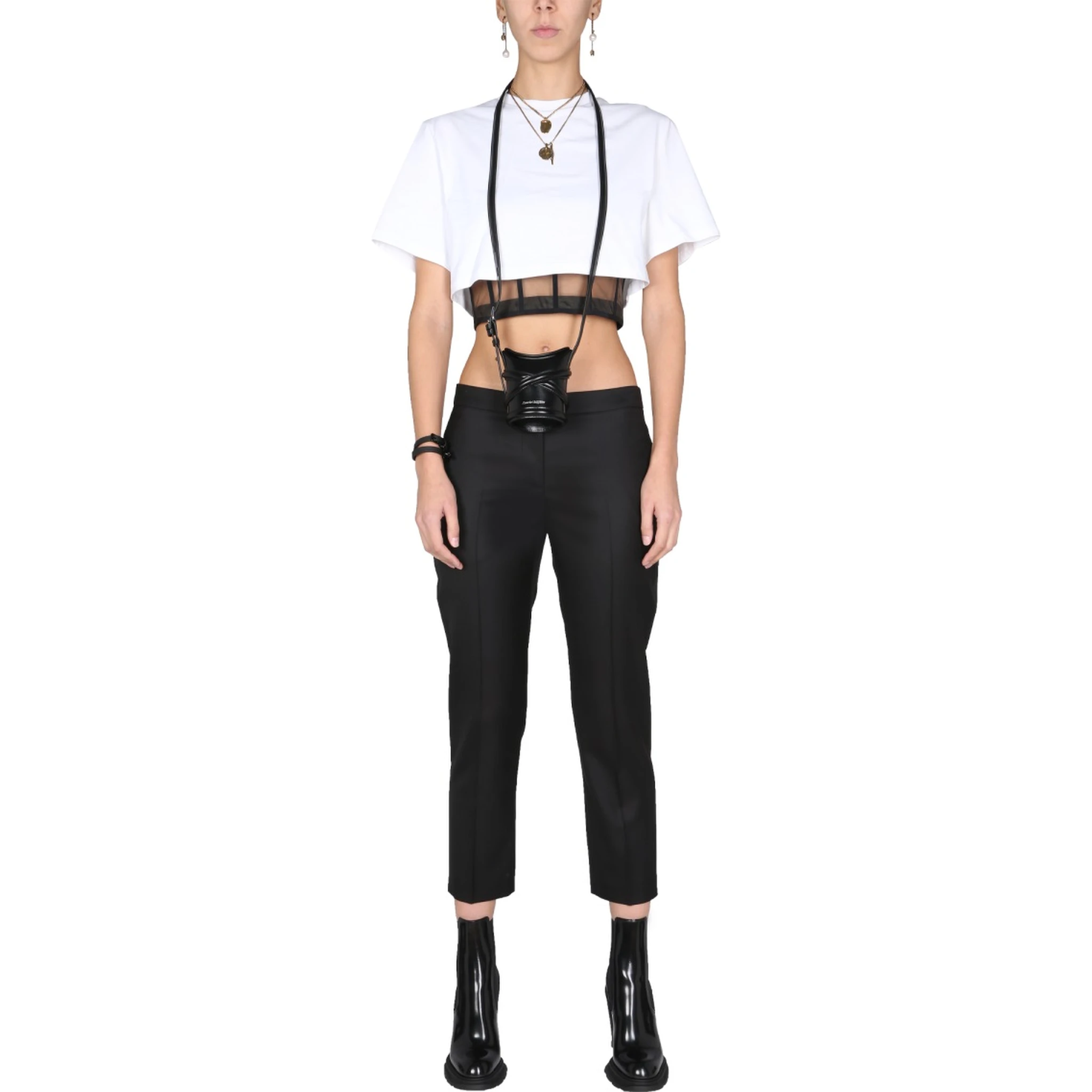 CROPPED TROUSERS