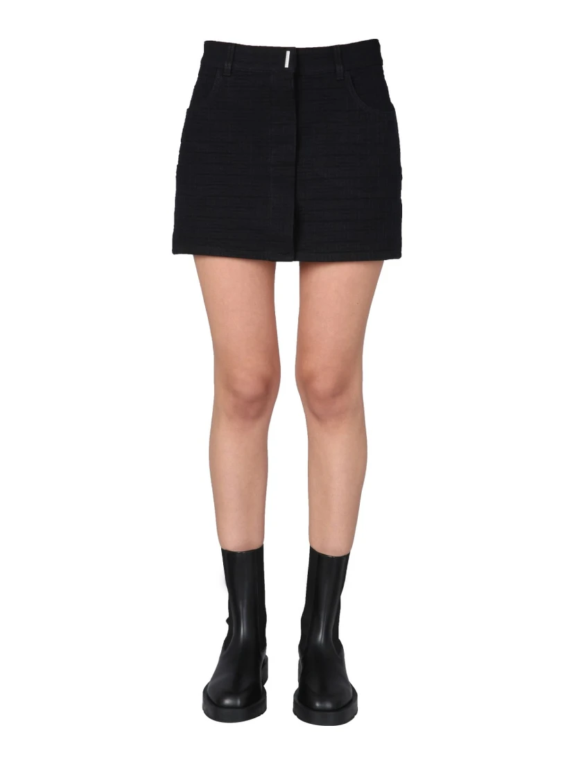 4G JACQUARD SKIRT