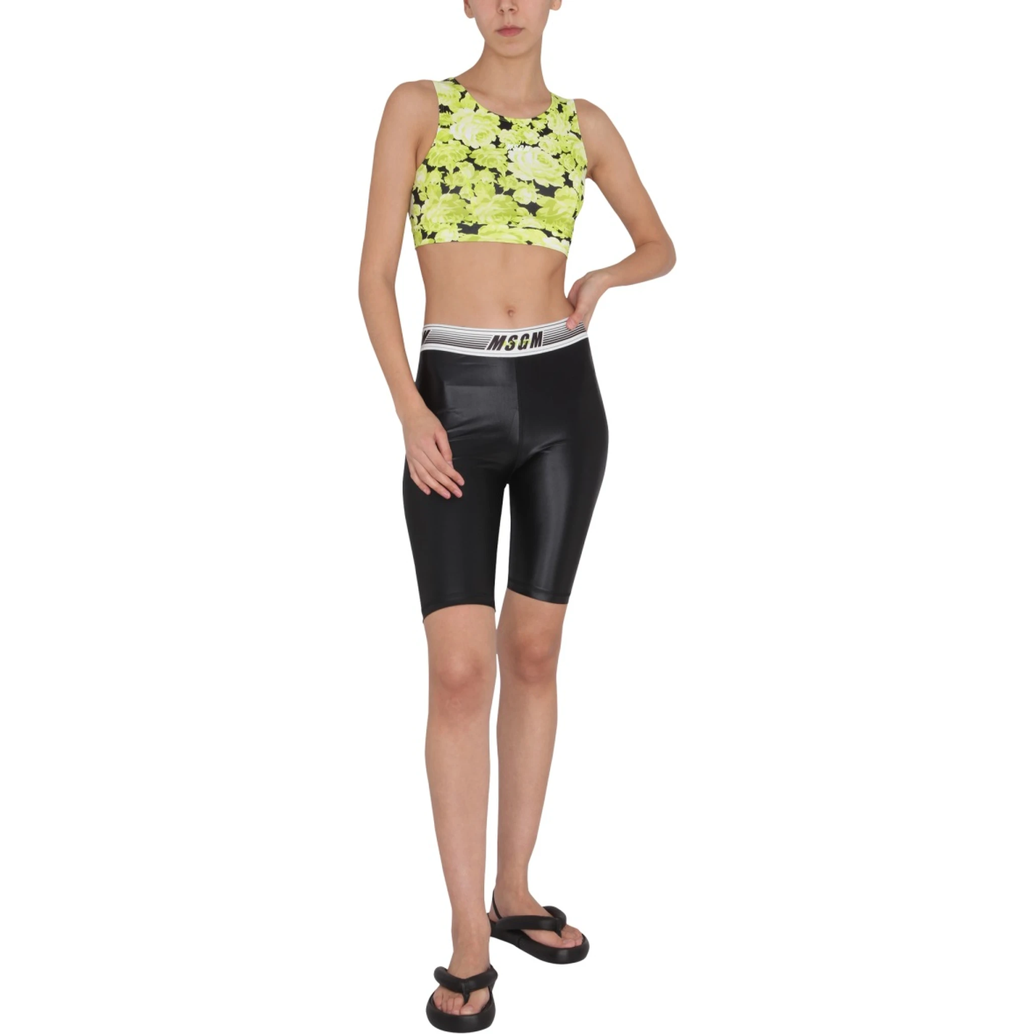FLORAL PRINT CROPPED TOP