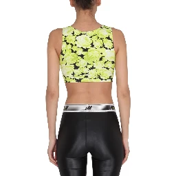 FLORAL PRINT CROPPED TOP