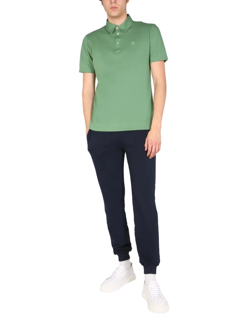 POLO WITH LOGO EMBROIDERY