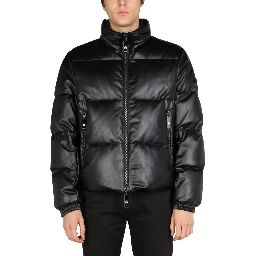 LOGO EMBROIDERY DOWN JACKET