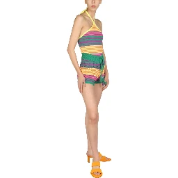 STRIPE PATTERN SHORTS