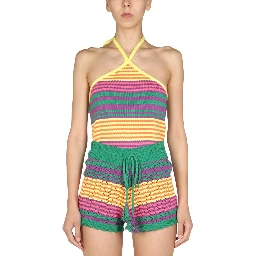 STRIPED PATTERN TOP