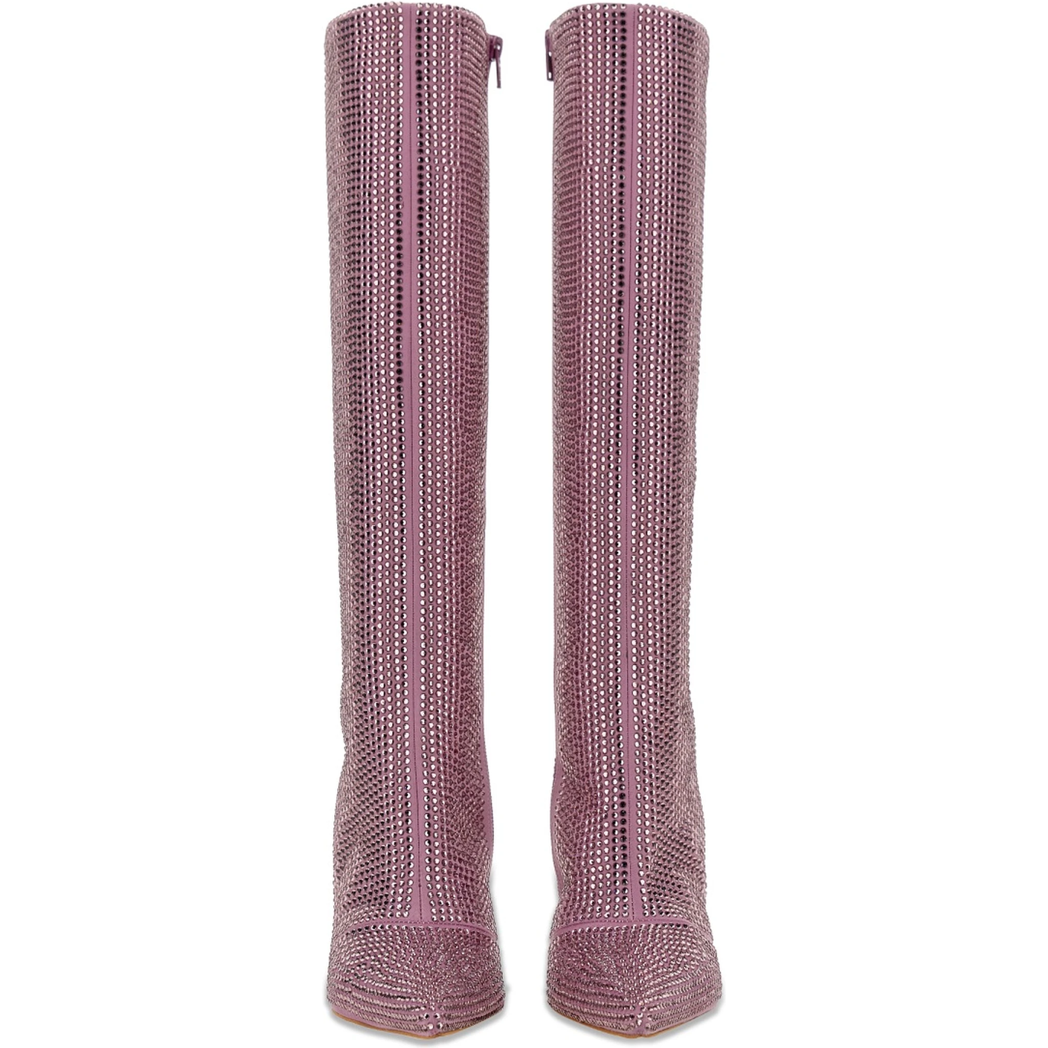 HIGH BOOT WITH RHINESTONES