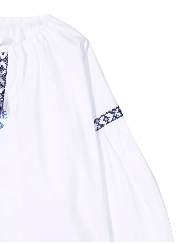 WHITE/BLUE M/LONG SHIRT alternative