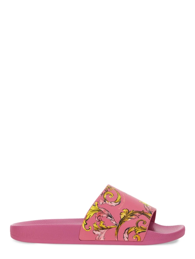 SLIDE SANDAL WITH LOGO