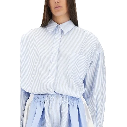SHORT STRIPED OVERALLS