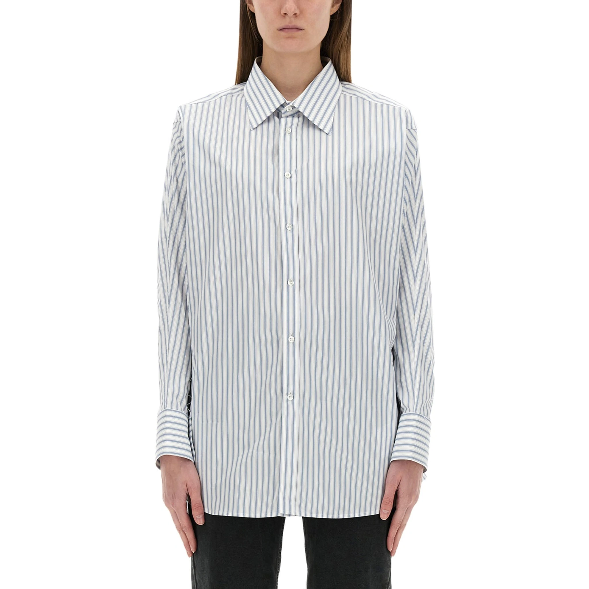 STRIPED COTTON SHIRT