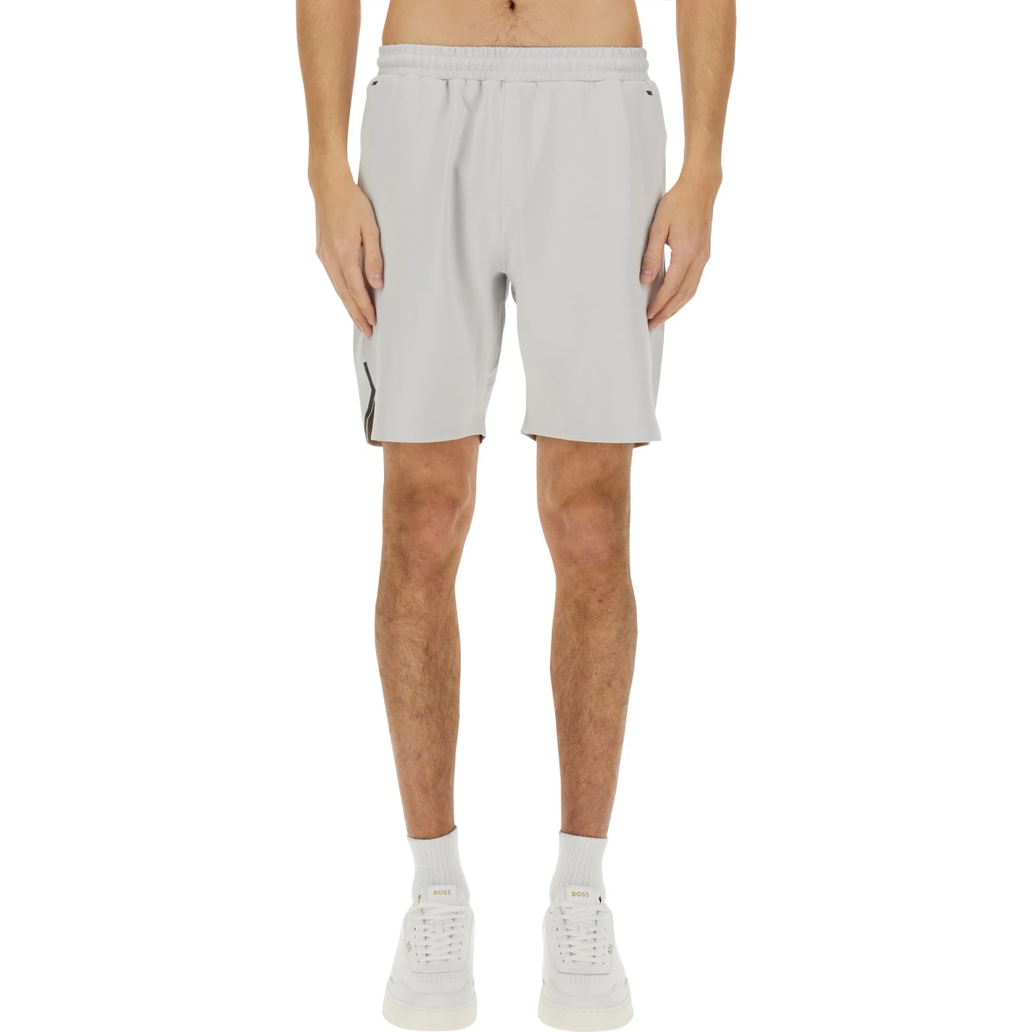 TECHNICAL FABRIC BERMUDA SHORTS