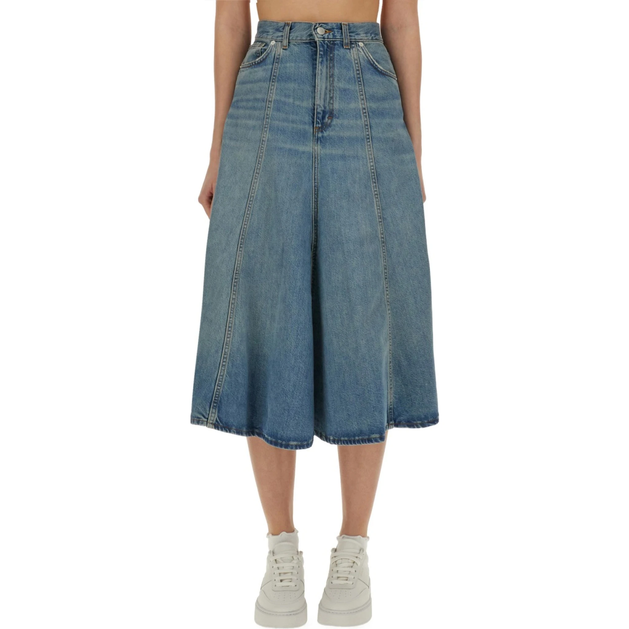 "SERENITY" MIDI SKIRT