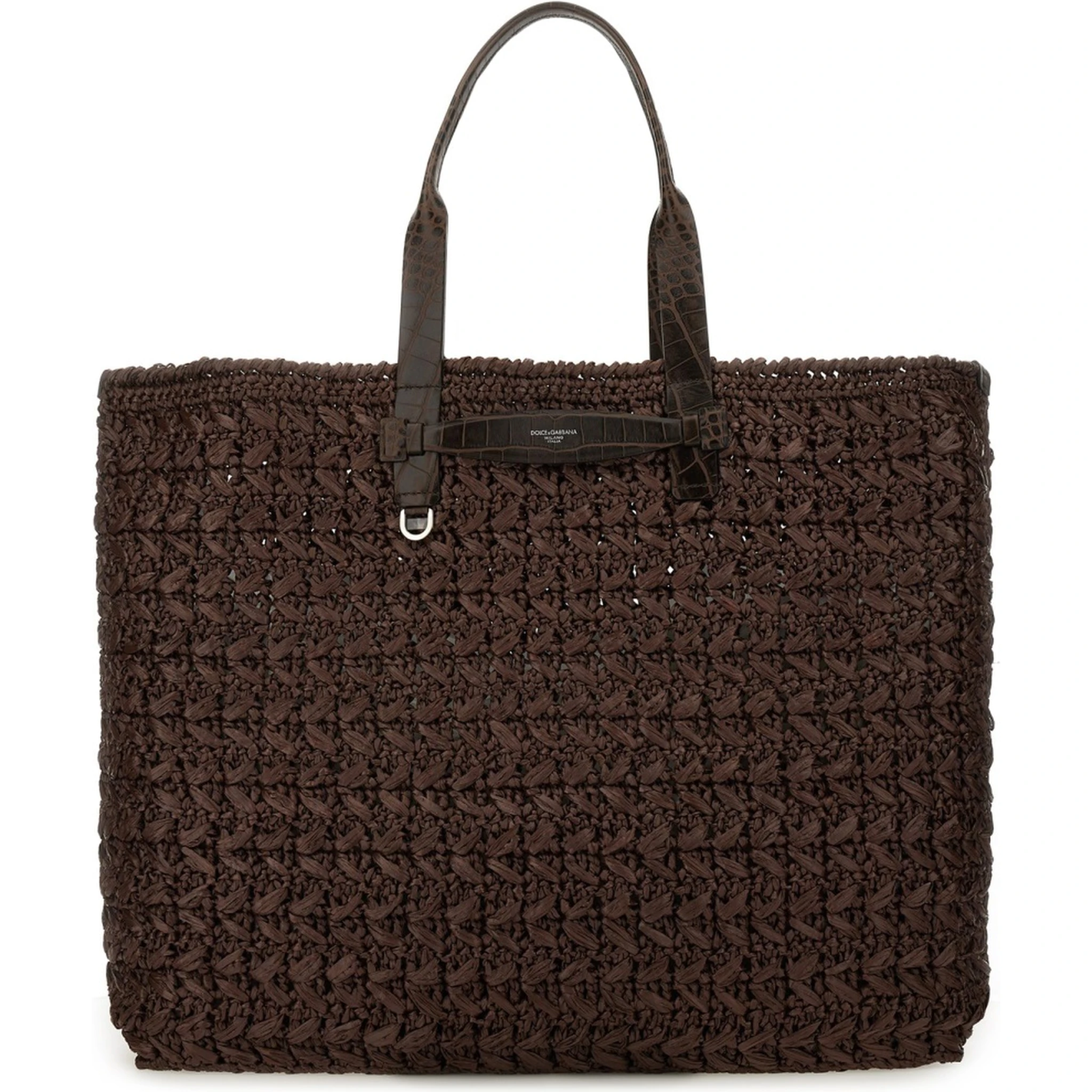 WOVEN MESH SHOPPING BAG