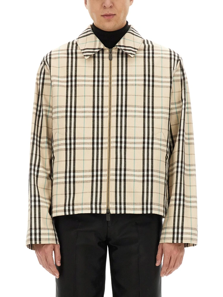 "VINTAGE CHECK" JACKET