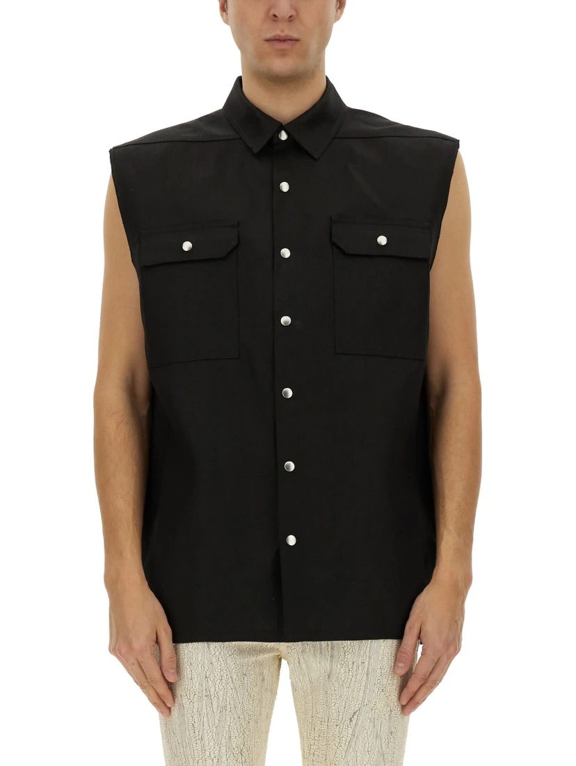SLEEVELESS OUTERSHIRT "JUMBO"