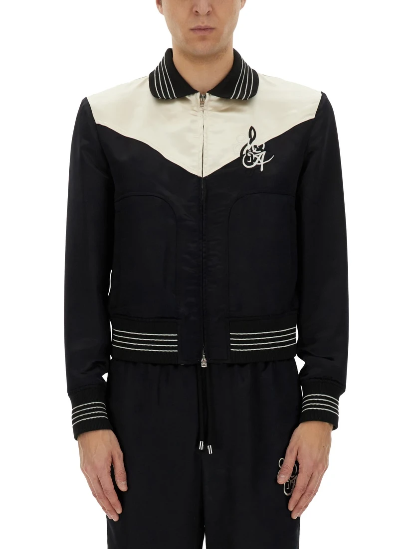 JACKET WITH EMBROIDERY