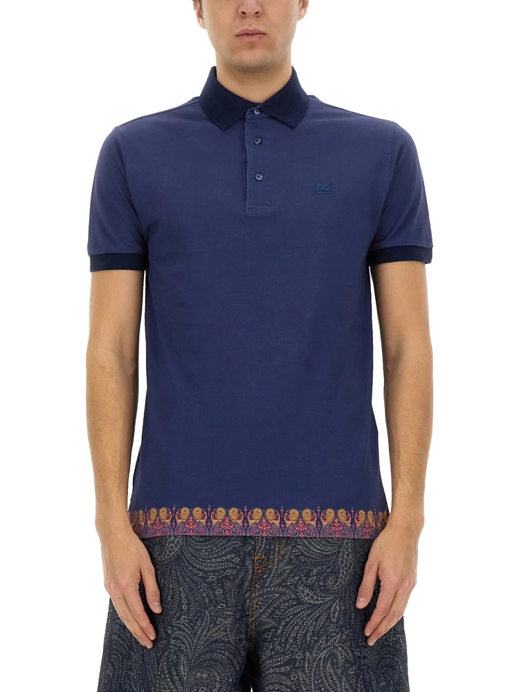 POLO SHIRT WITH PRINT