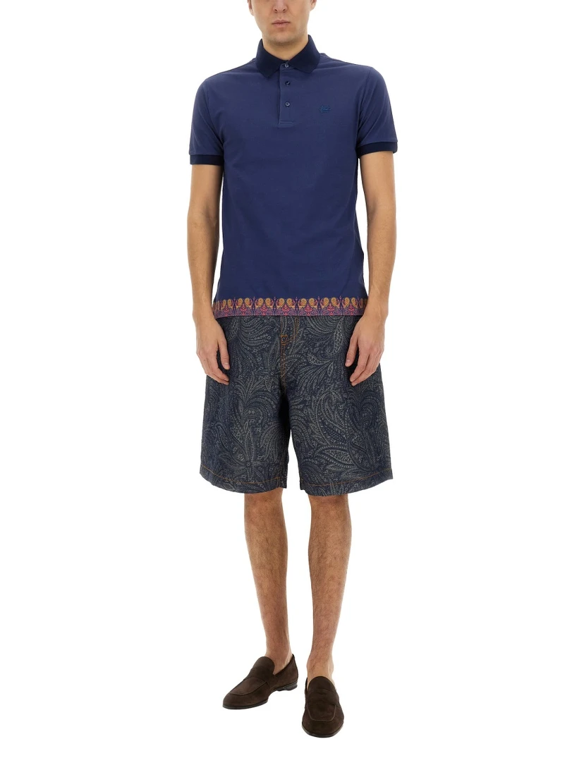 POLO SHIRT WITH PRINT