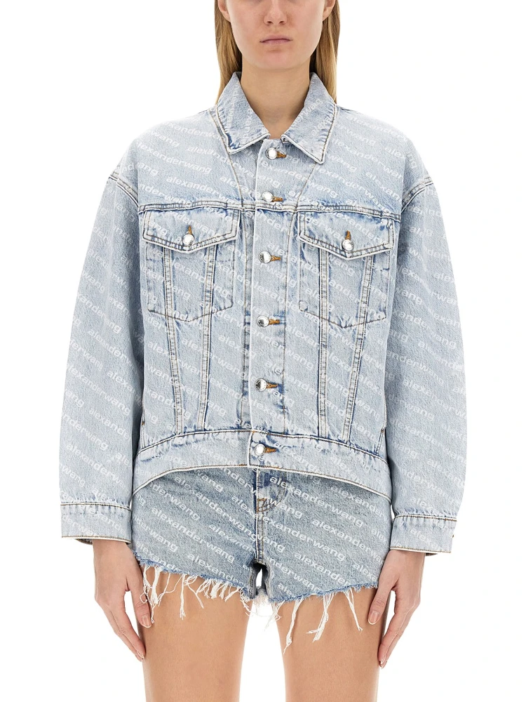 ALL OVER LOGO JACKET