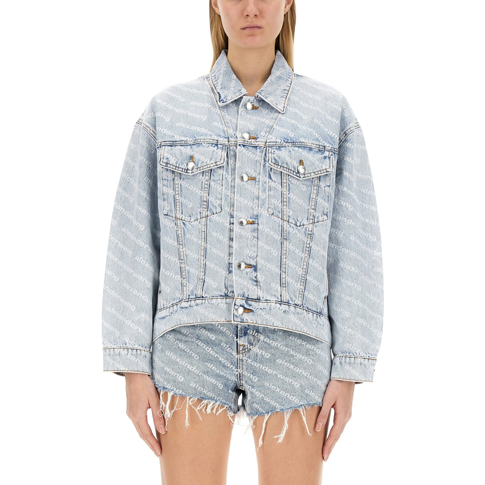 ALL OVER LOGO JACKET