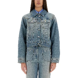 PADDED DENIM JACKET