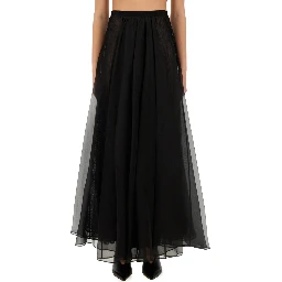 "VOLUMINOUS" MAXI SKIRT
