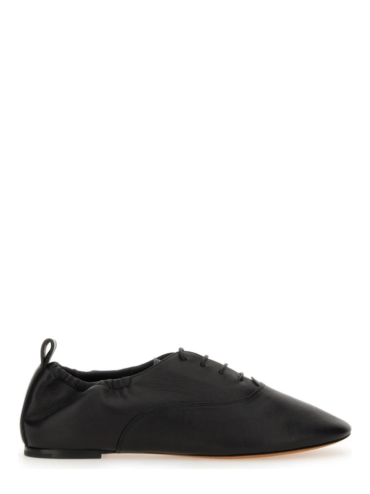 LACE-UP SLIPPER