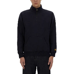 HALF ZIPPER SWEATSHIRT