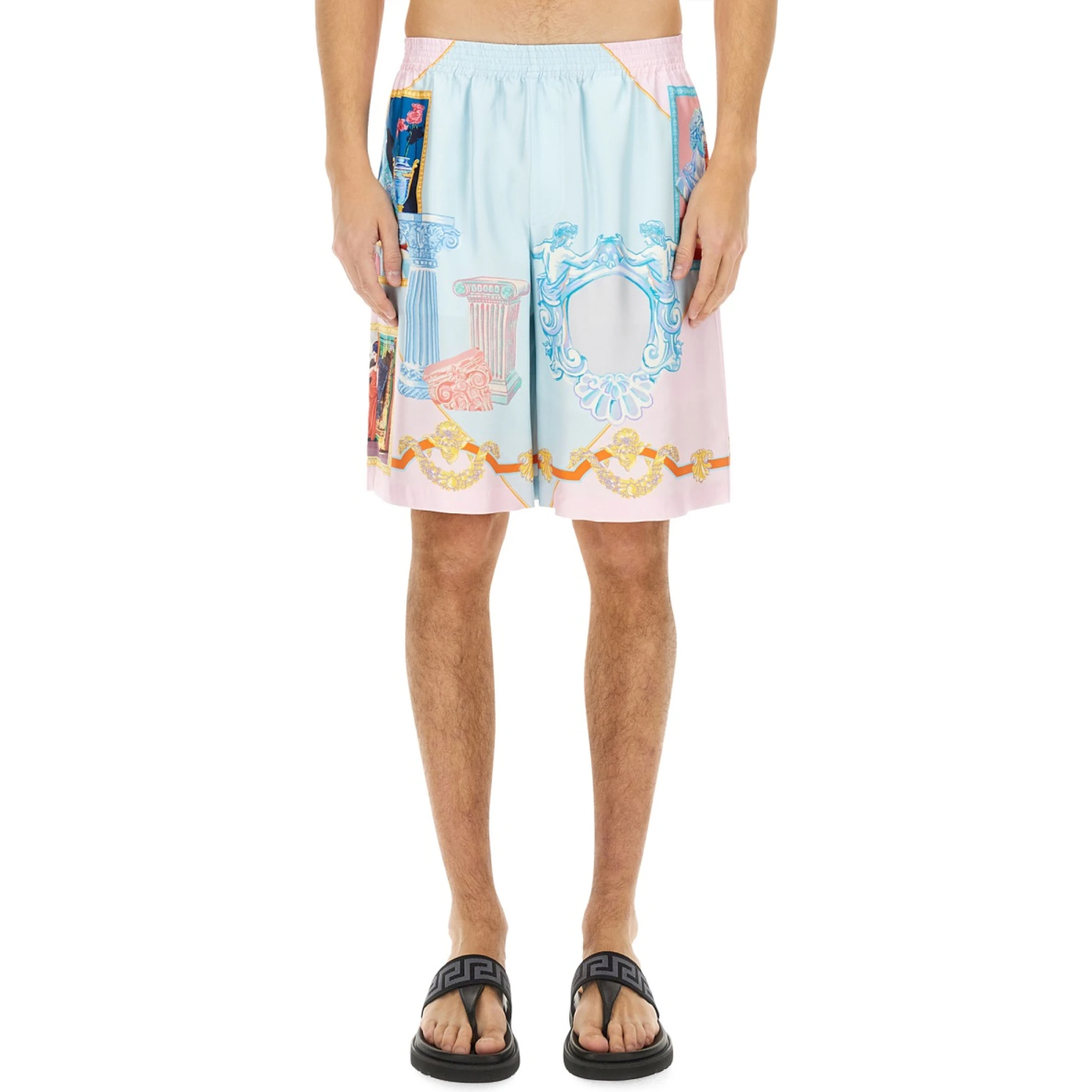 SHORT IN SILK