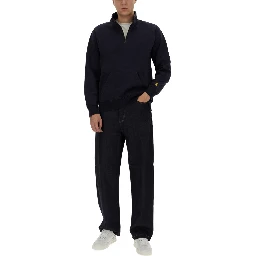 HALF ZIPPER SWEATSHIRT
