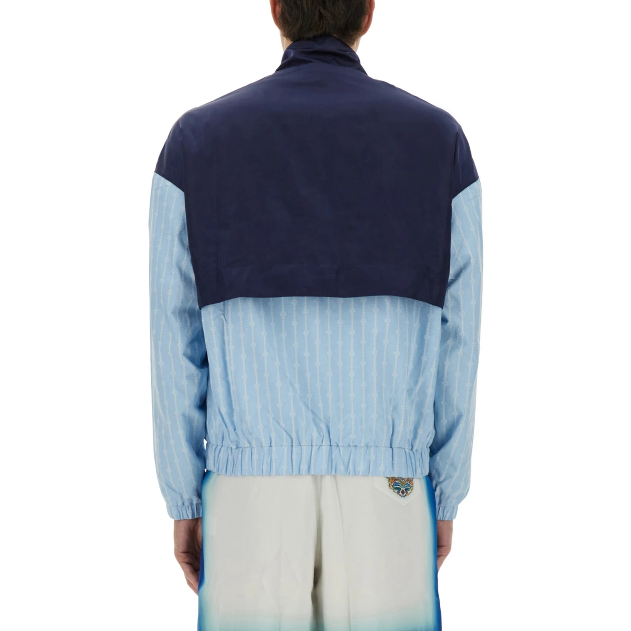 "PINSTRIPE LAUREL" TRACK JACKET