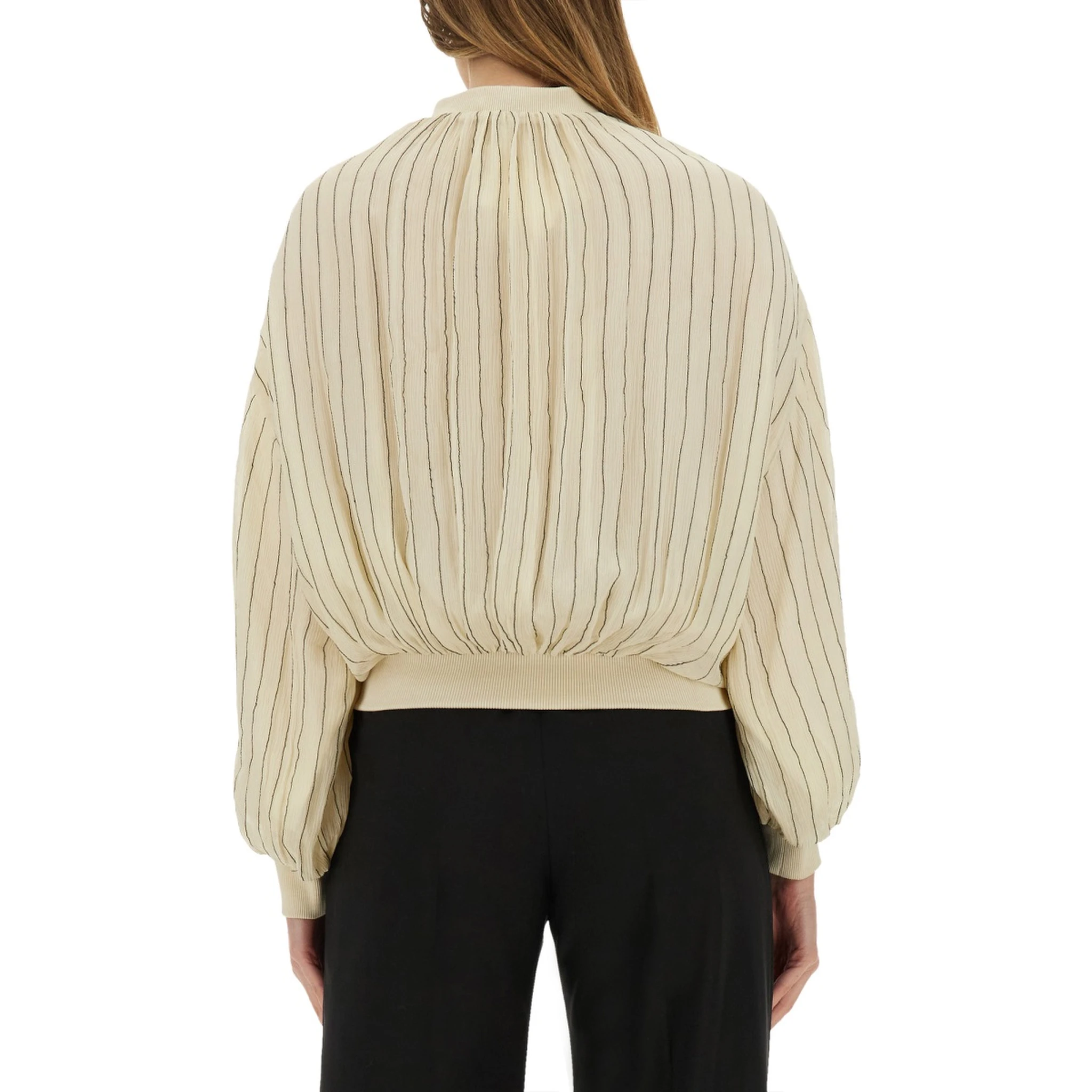 SILK BOMBER JACKET