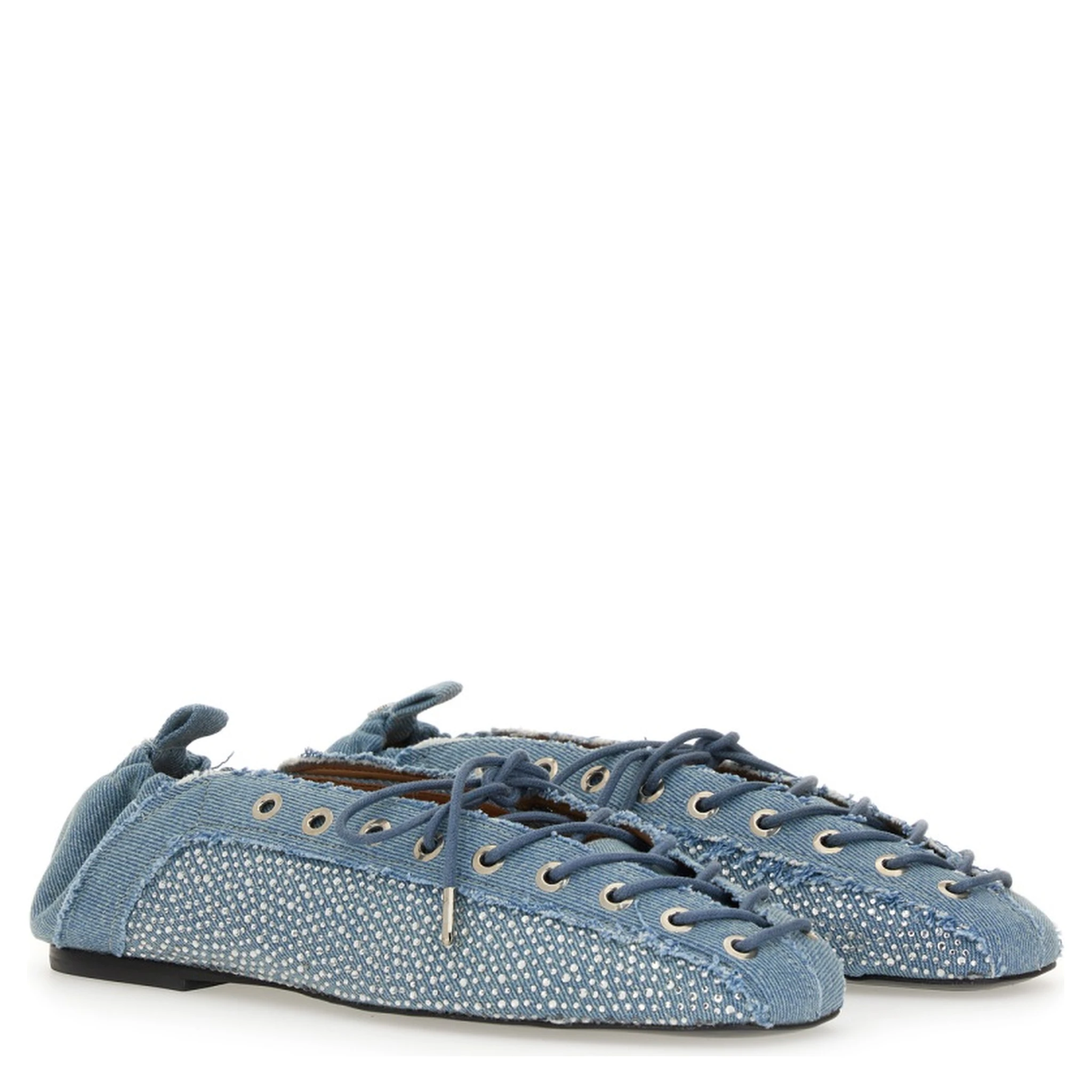 LACE-UP BALLERINA
