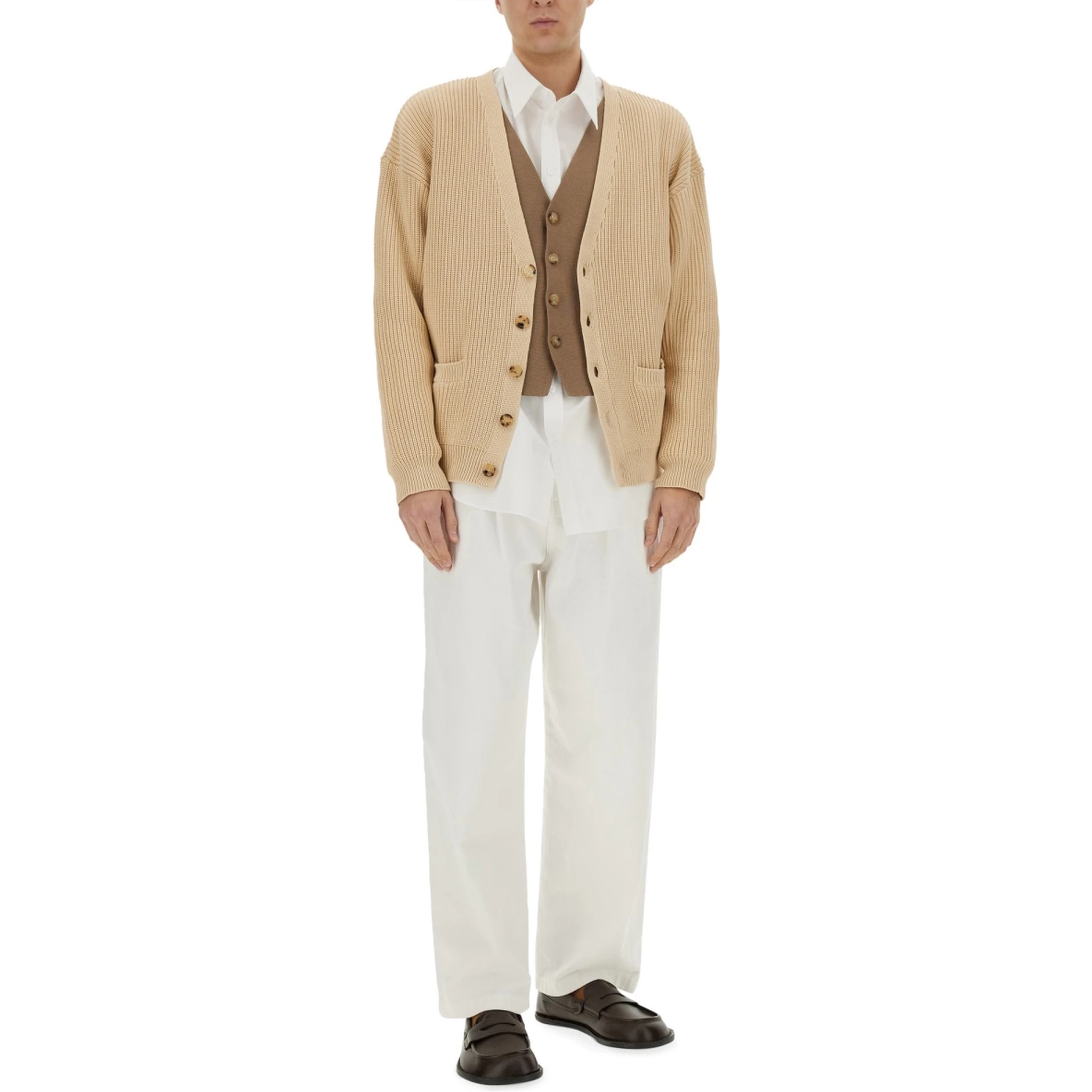 ORGANIC COTTON BLEND CARDIGAN