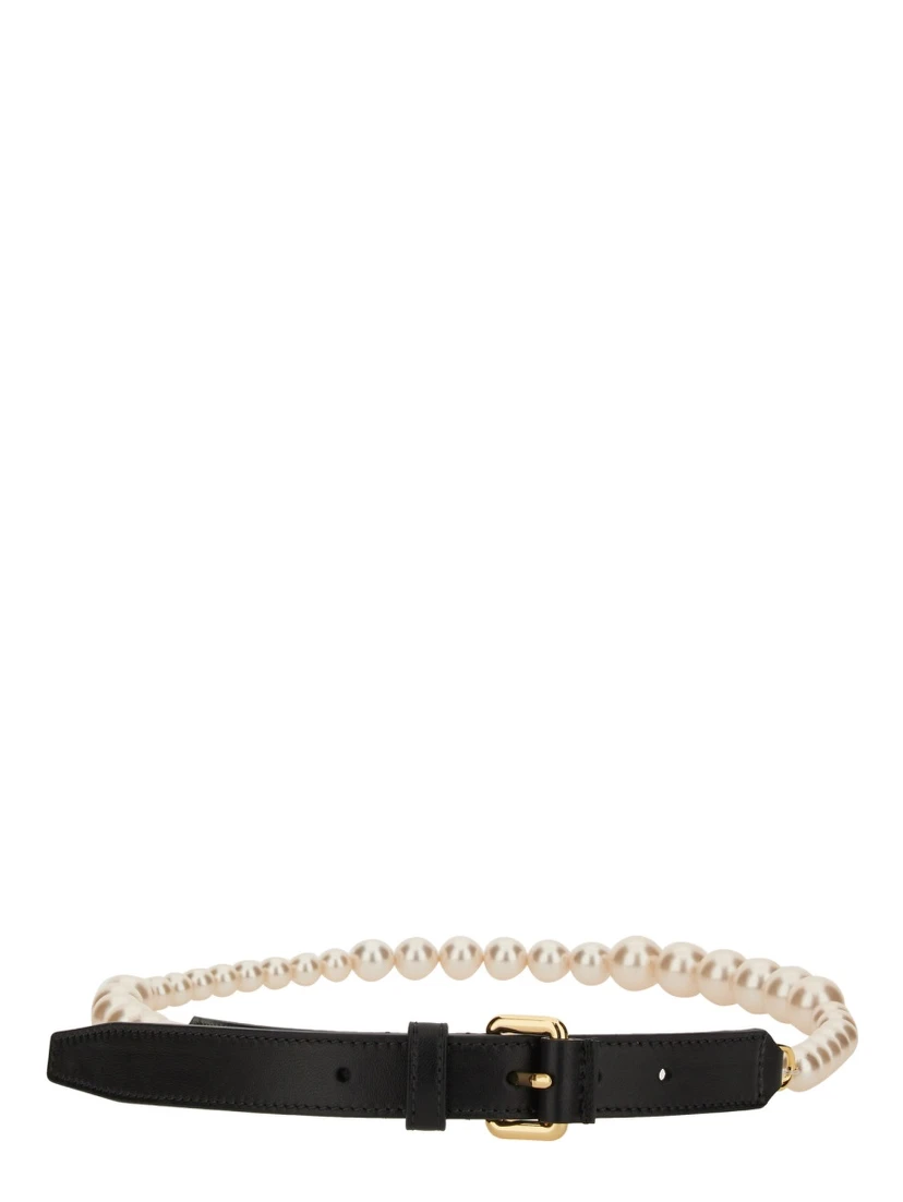 BELT WITH PEARLS