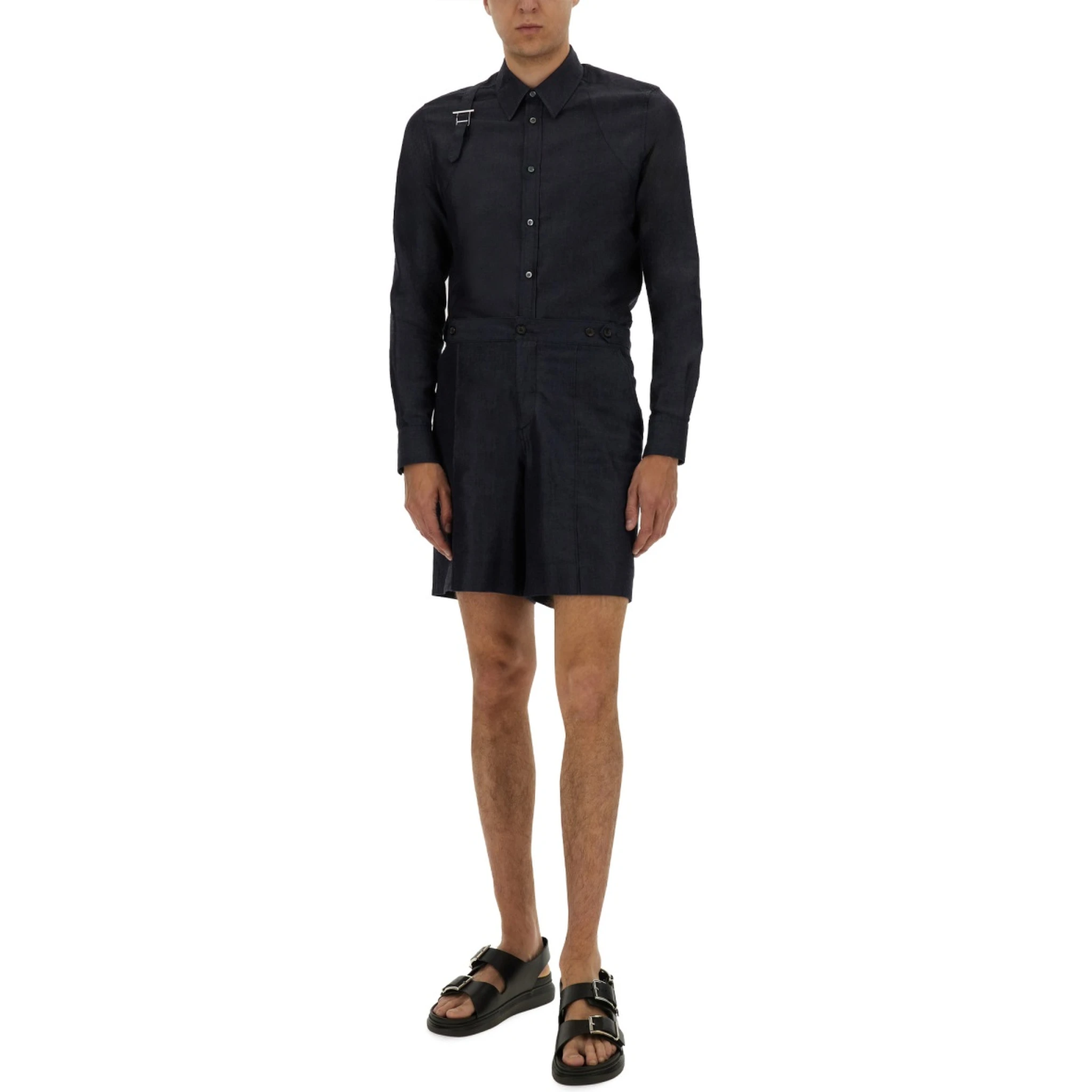 HARNESS SHIRT WITH T BUCKLE