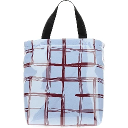 COATED CANVAS TOTE BAG