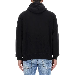 SWEATSHIRT WITH LOGO PRINT
