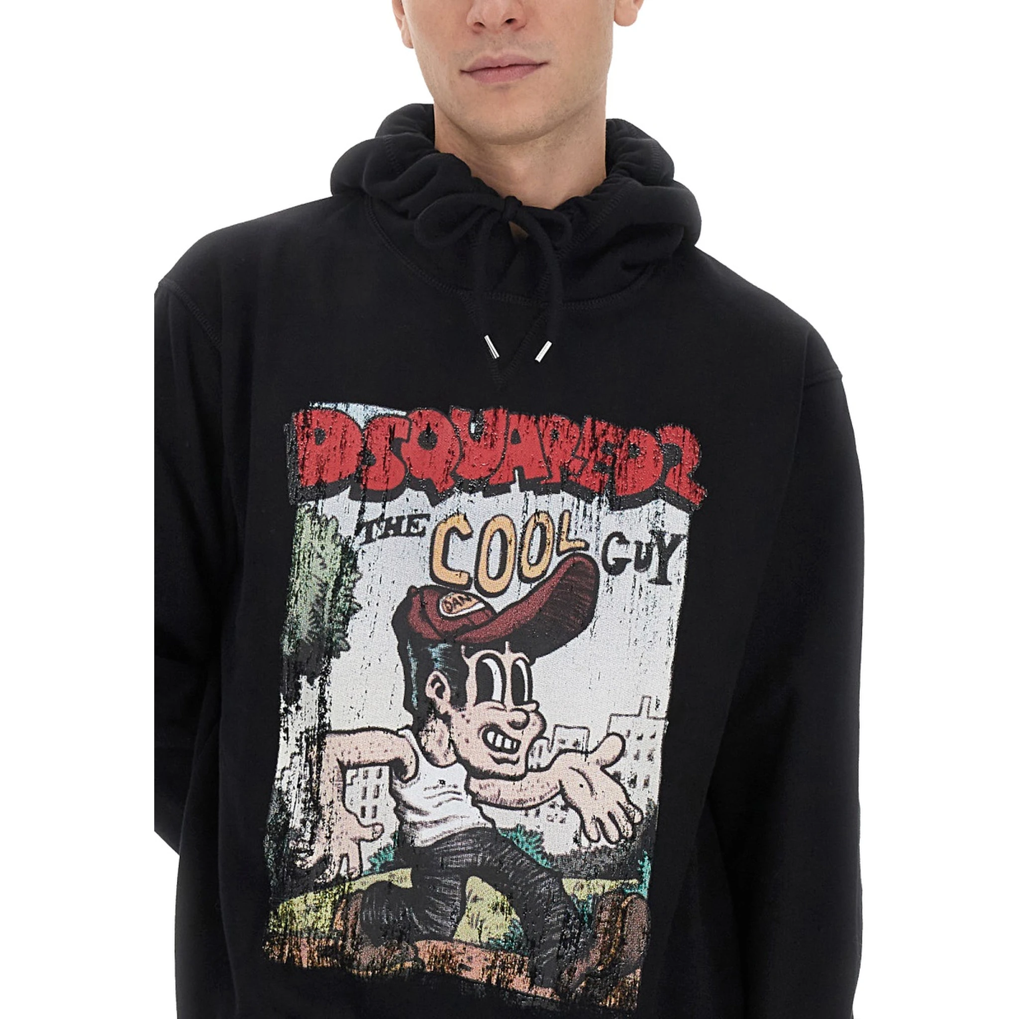 SWEATSHIRT WITH LOGO PRINT