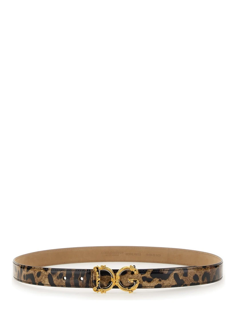 LEOPARD PRINT BELT