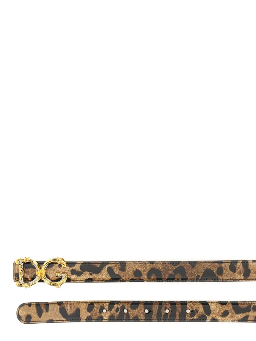 LEOPARD PRINT BELT