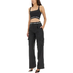 CROP TOP WITH LOGO