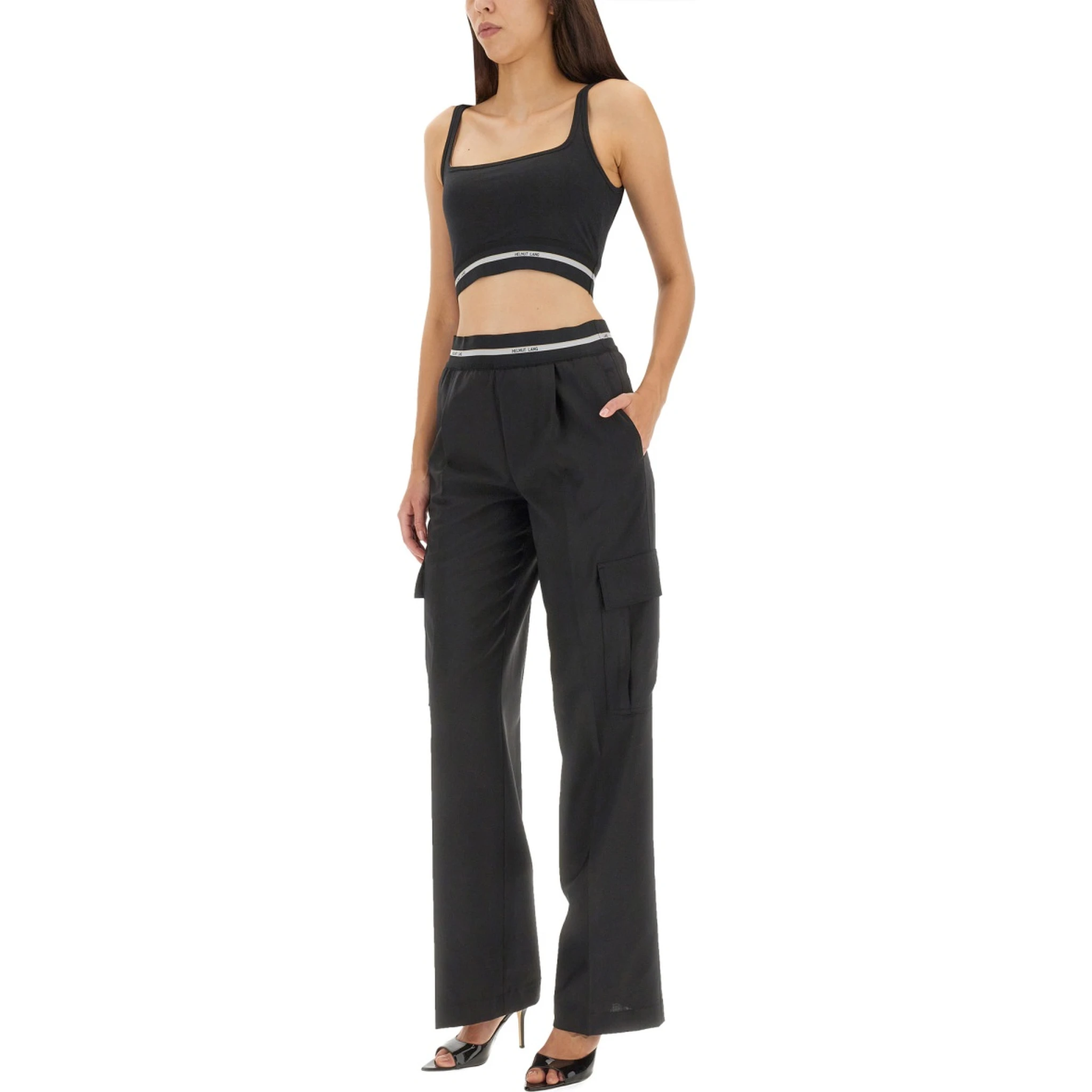 CROP TOP WITH LOGO