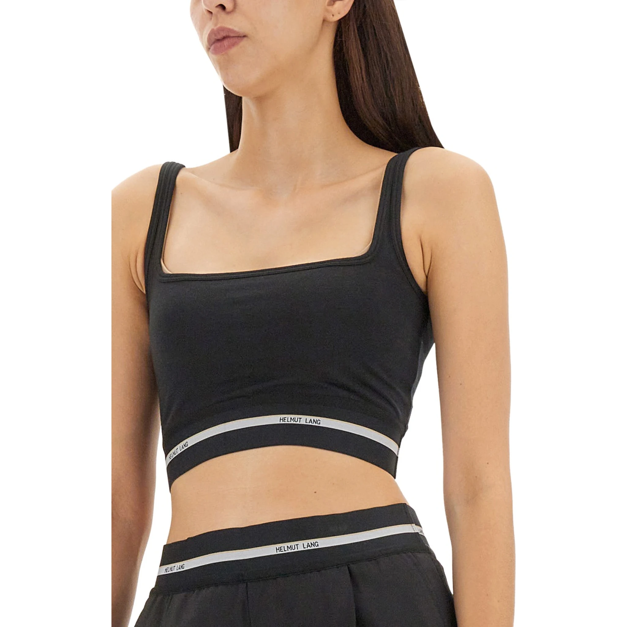 CROP TOP WITH LOGO