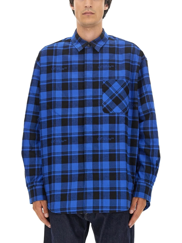CHECK PRINT SHIRT