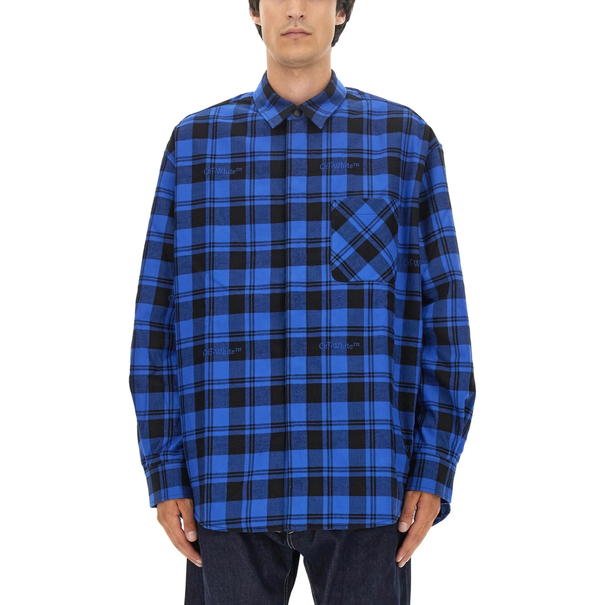 CHECK PRINT SHIRT