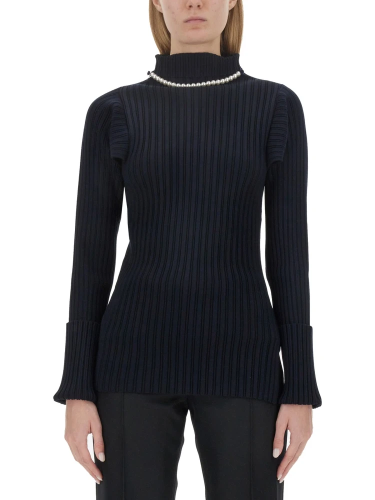RIBBED STRETCH KNIT