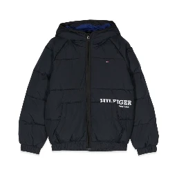 logo padded jacket