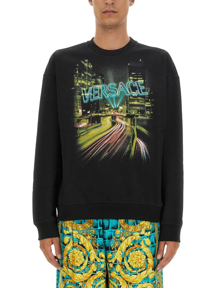 SWEATSHIRT WITH LOGO