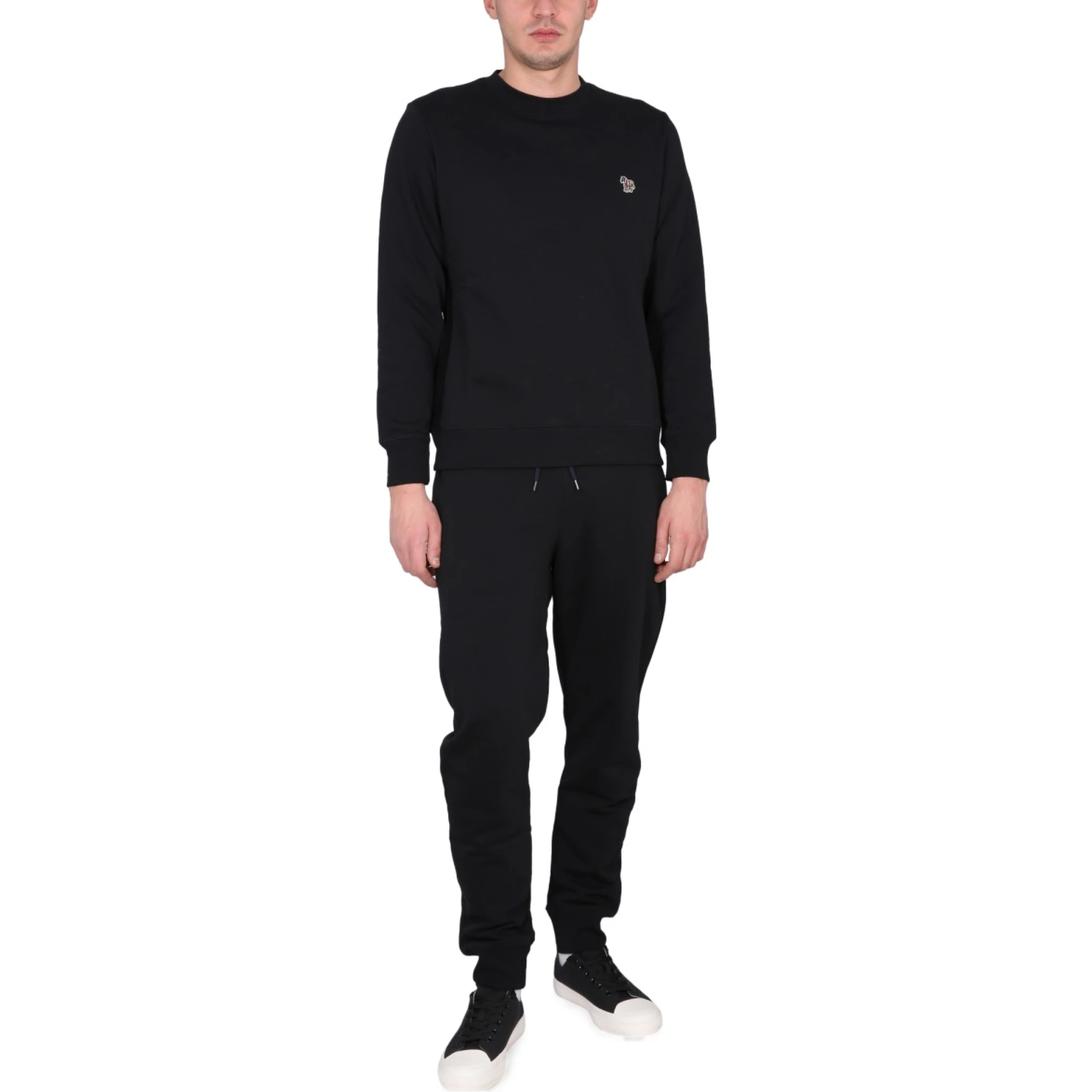 SWEATSHIRT WITH ZEBRA EMBROIDERY
